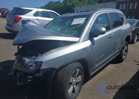 2016 Jeep Compass High Altitude Edition из США, поврежденный, VIN 1C4NJDEB8GD746333